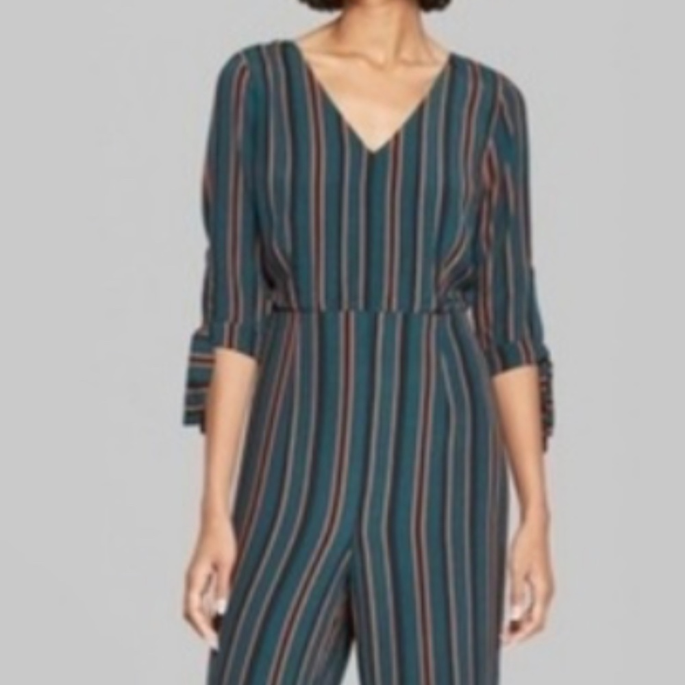Wild Fable Green Jumpsuit
